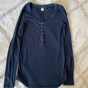 Old Navy Henley Sleep Shirt- Small
